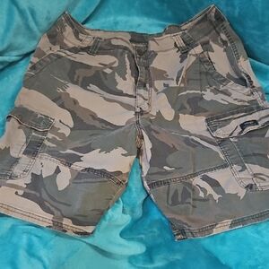 Men's Camouflage Cargo Shorts